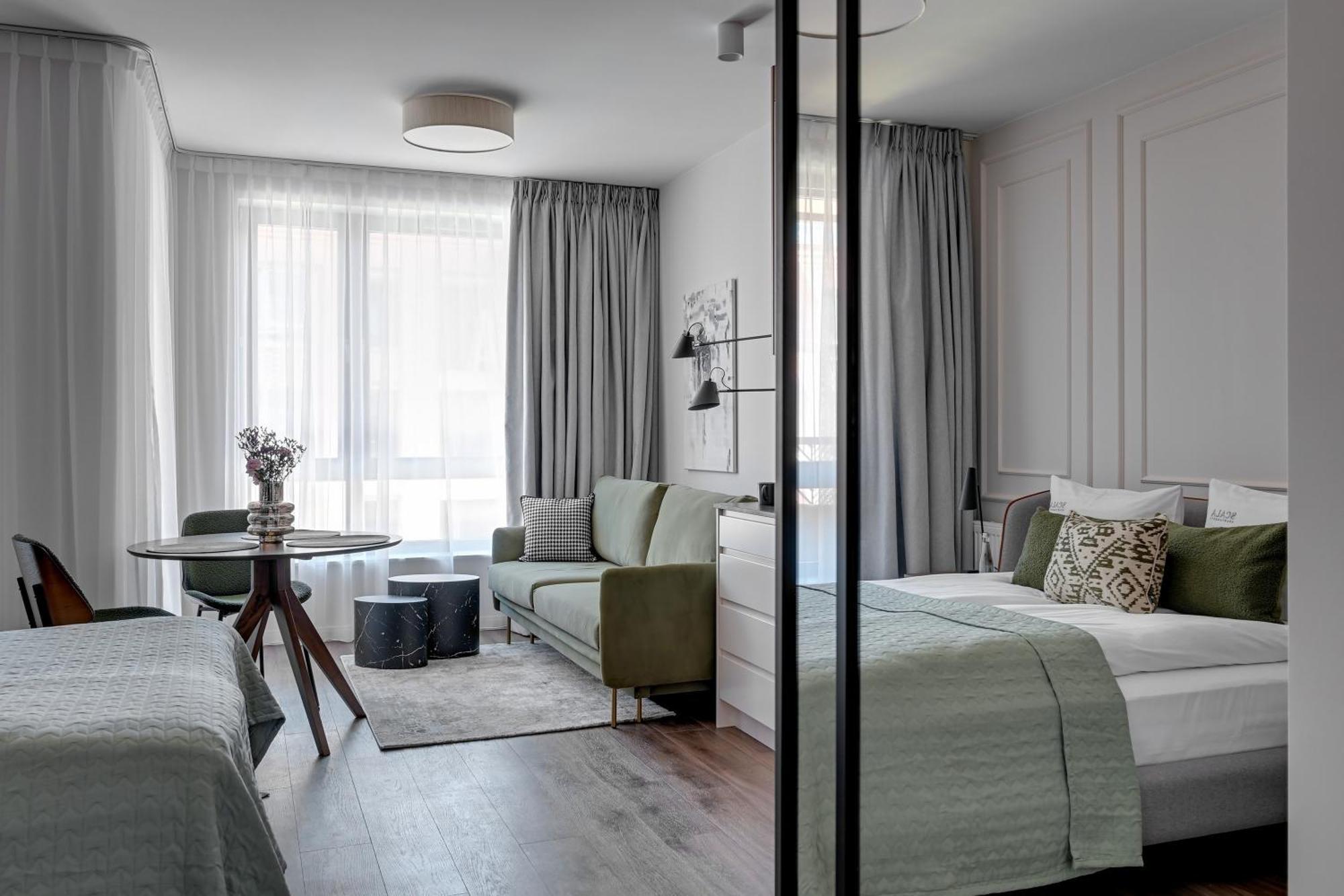 Scala City Center Premium Studios By Lion Apartments Danzig Exterior foto